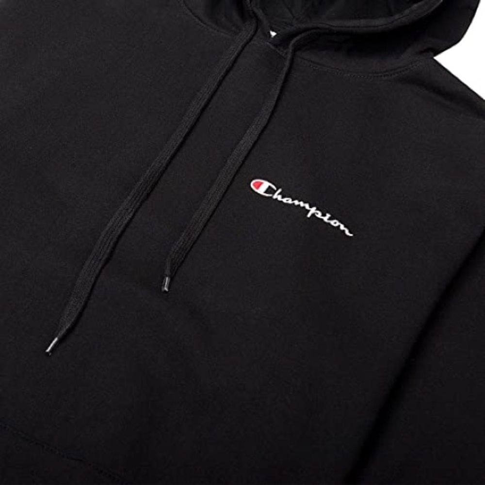 CHAMPION long sleeve tee hoodie - Size Large